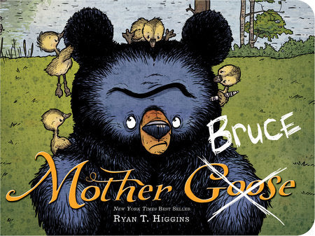 book cover featuring cartoon bear with text