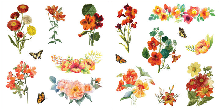 Botanicals Reusable Sticker Book – Pineberry Paper