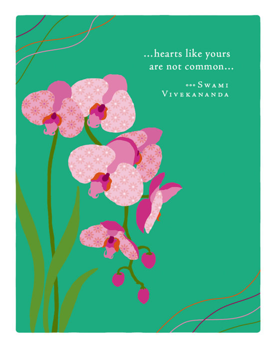 front of hearts like yours card
