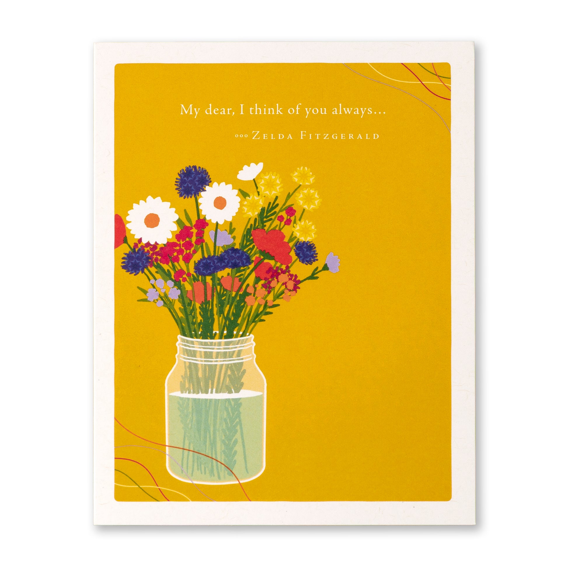 front of think of you always card