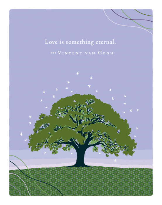 front of love is something eternal card