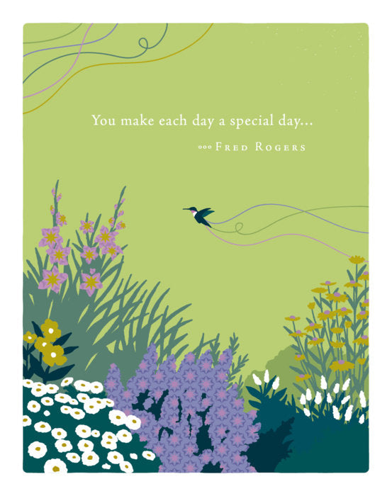 front of special day card