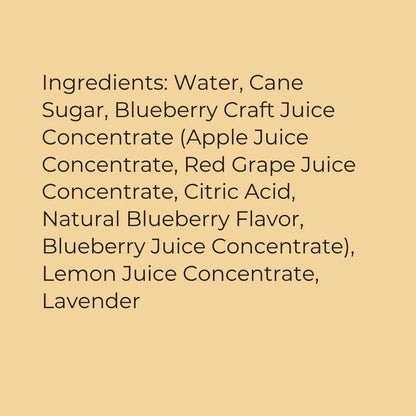 List of ingredients on a beige background. Call 501-327-2182 for more information.