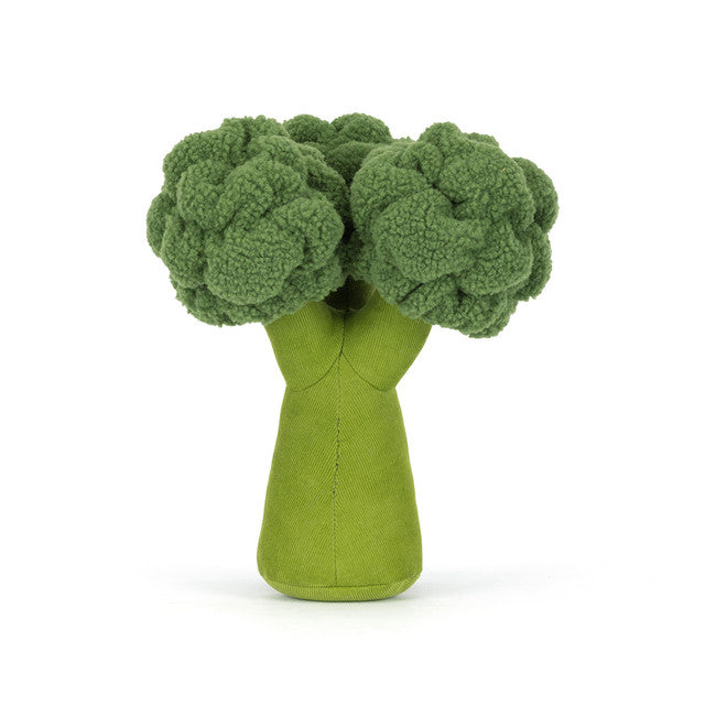 back view of Amuseables Broccoli Plush Toy