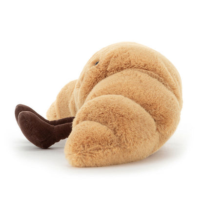 side view of croissant