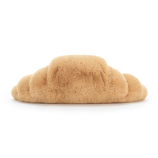 back view of croissant