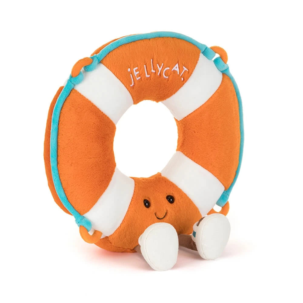 front view of Amuseables Life Ring Plush Toy