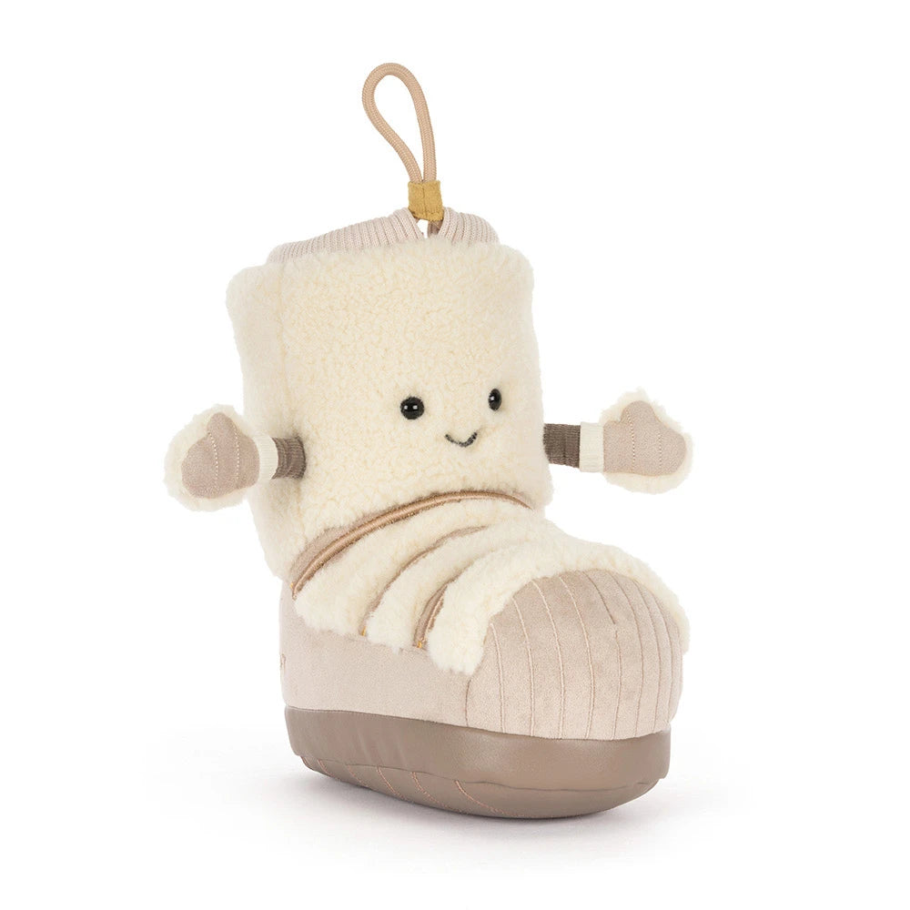 front view of Amuseables Perta Snow Boot Plush Toy
