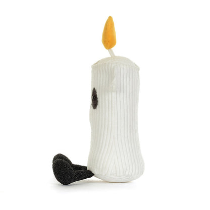 side view of Amuseables Flickerty Candle Plush Toy