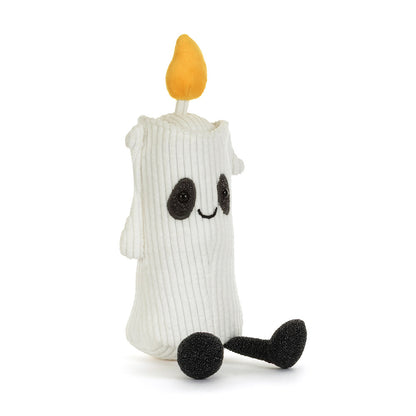 front view of Amuseables Flickerty Candle Plush Toy