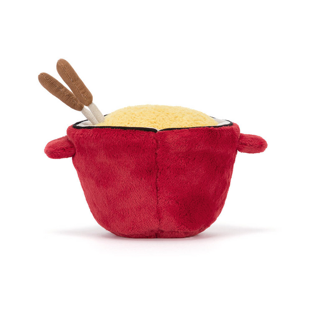 back view of Amuseables Cheese Fondue Plush Toy