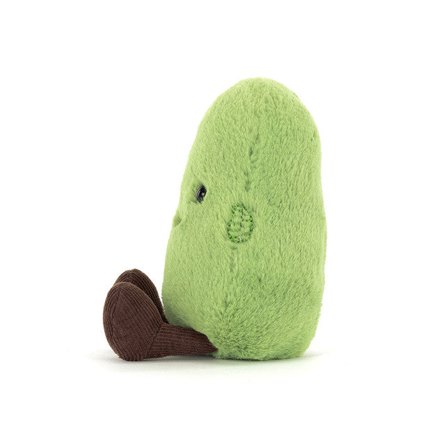 side view of soyella plush toy