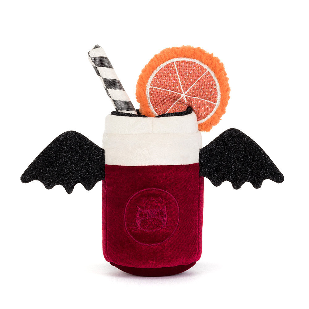 back view of Amuseables Vampop Drink Plush Toy