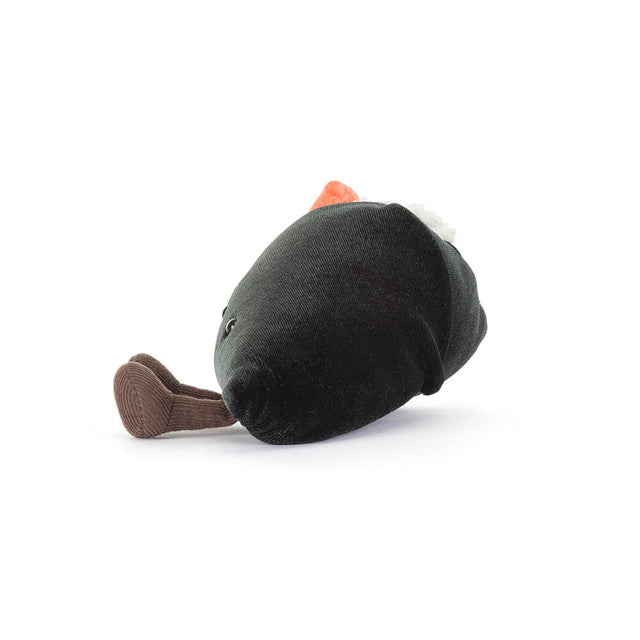 side view of coneroi temaki plush toy