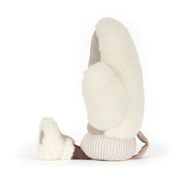 side view of Amuseables Fitswell Mitten Plush Toy
