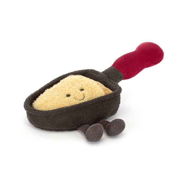 front view of Amuseables Raclette Plush Toy