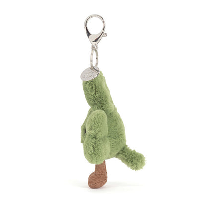side view of Amuseables Siofra Shamrock Bag Charm