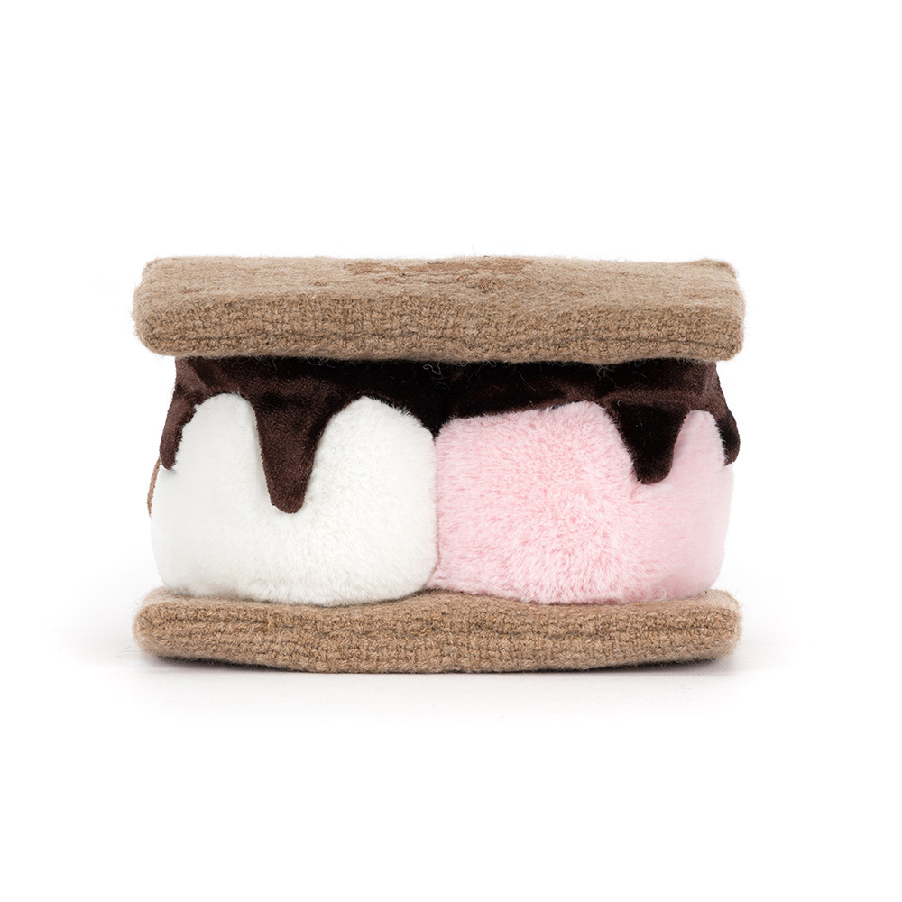 back view of Amuseables S'mores Plush Toy