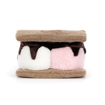 back view of Amuseables S'mores Plush Toy