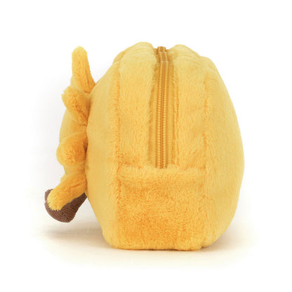side view of Amuseables Sun Pouch Plush Toy