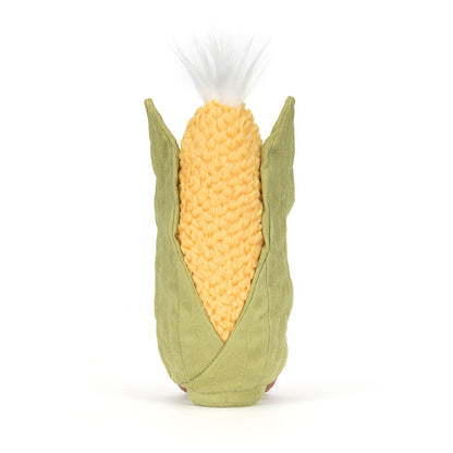 back view of Amuseables Sweetcorn Plush Toy