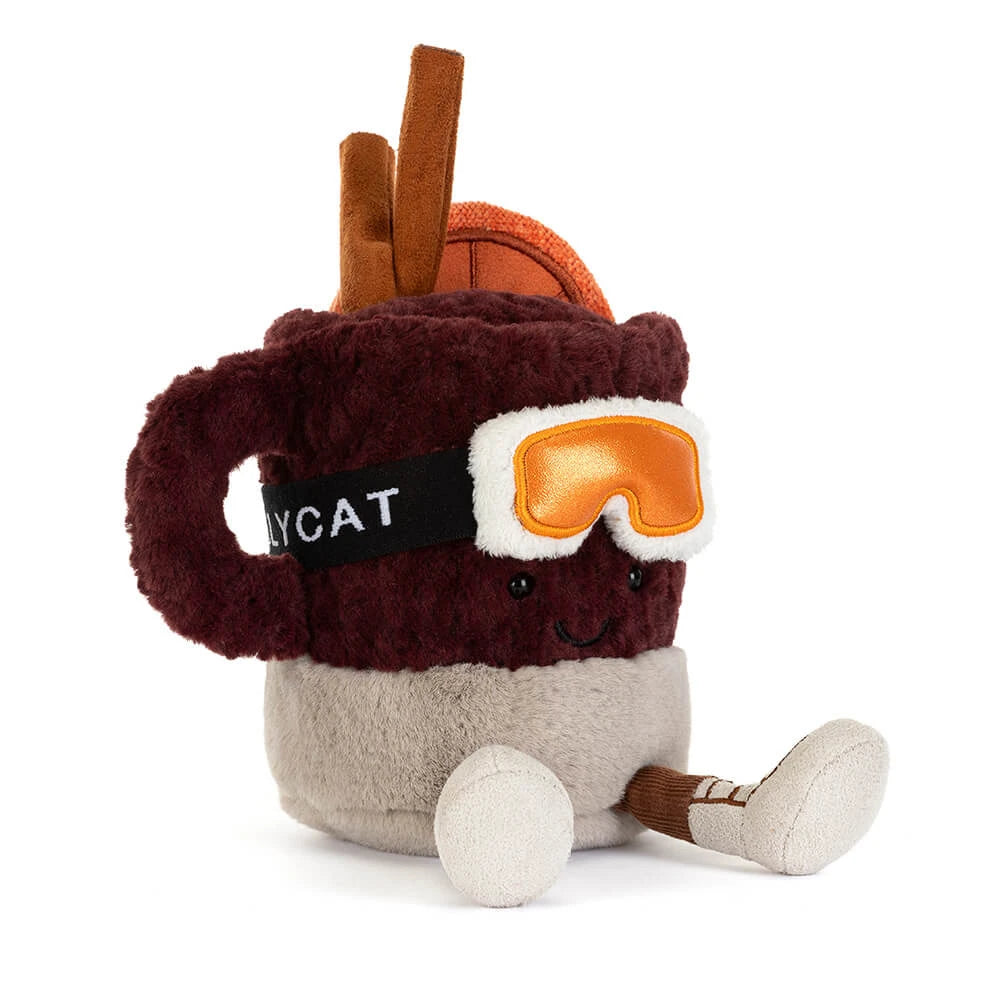front view of Amuseables Mullover Spiced Drink Plush Toy