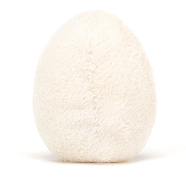 back view of Amuseables Boiled Egg Happy Plush Toy