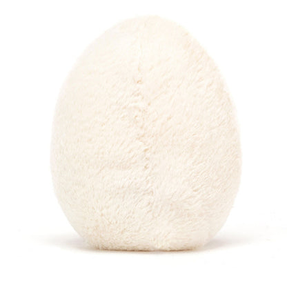 back view of Amuseables Boiled Egg Happy Plush Toy