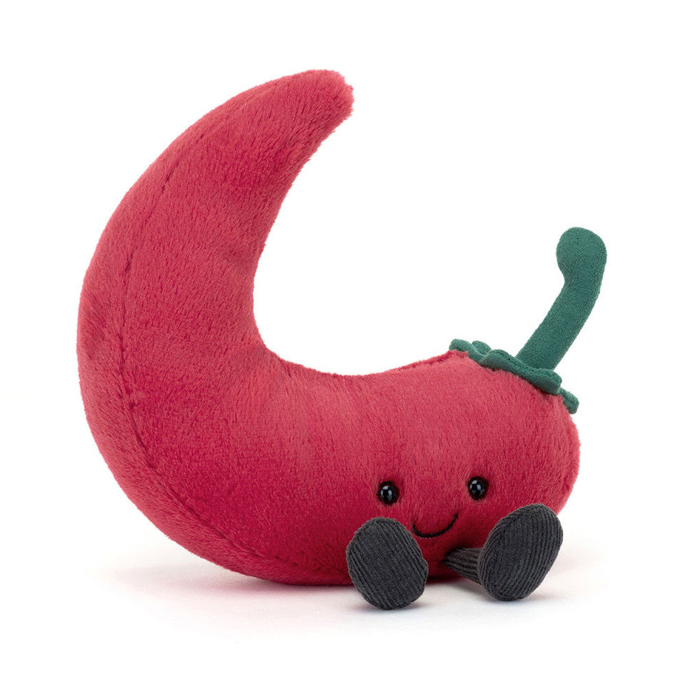 Red chili plush toy.