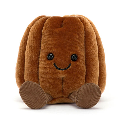 front view of the Amuseables Carole Canelé plush toy
