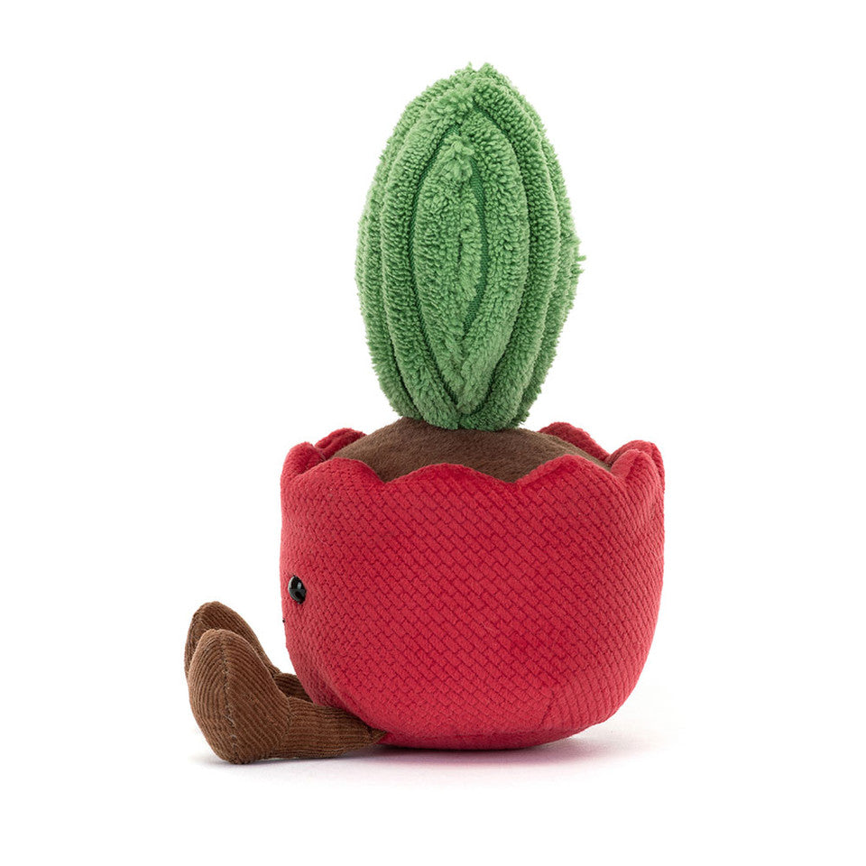 side view of Amuseables Kerrii Cactus Plush Toy.