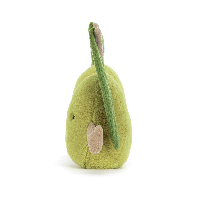 side view of Amuseables Pair of Olives Plush Toy