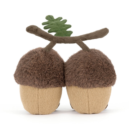 back view of Amuseables Ort & Tum Acorns Plush Toy