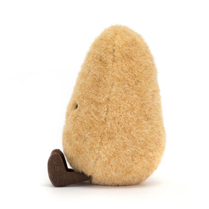 side view of Amuseables Graham Potato Plush Toy