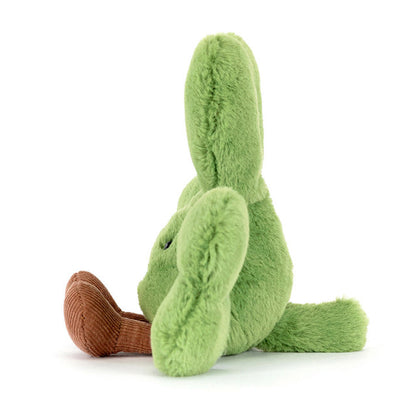 side view of Amuseables Siofra Shamrock Plush Toy