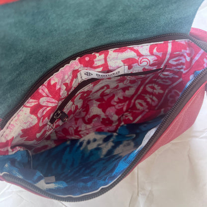 interior view of Gianna Crossbody Purse