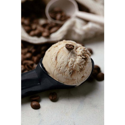 Antifreeze ice cream scoop with a scoop of ice cream in it