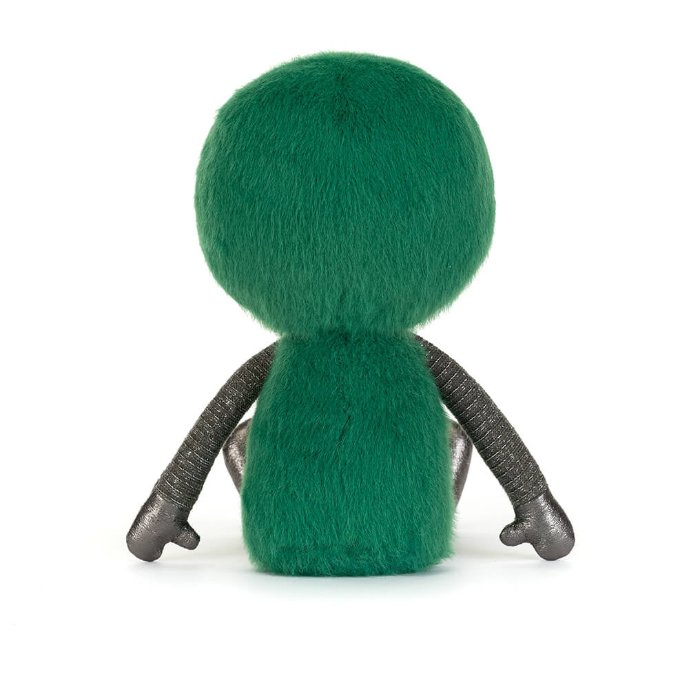 back view of Zyllan Alien Plush Toy