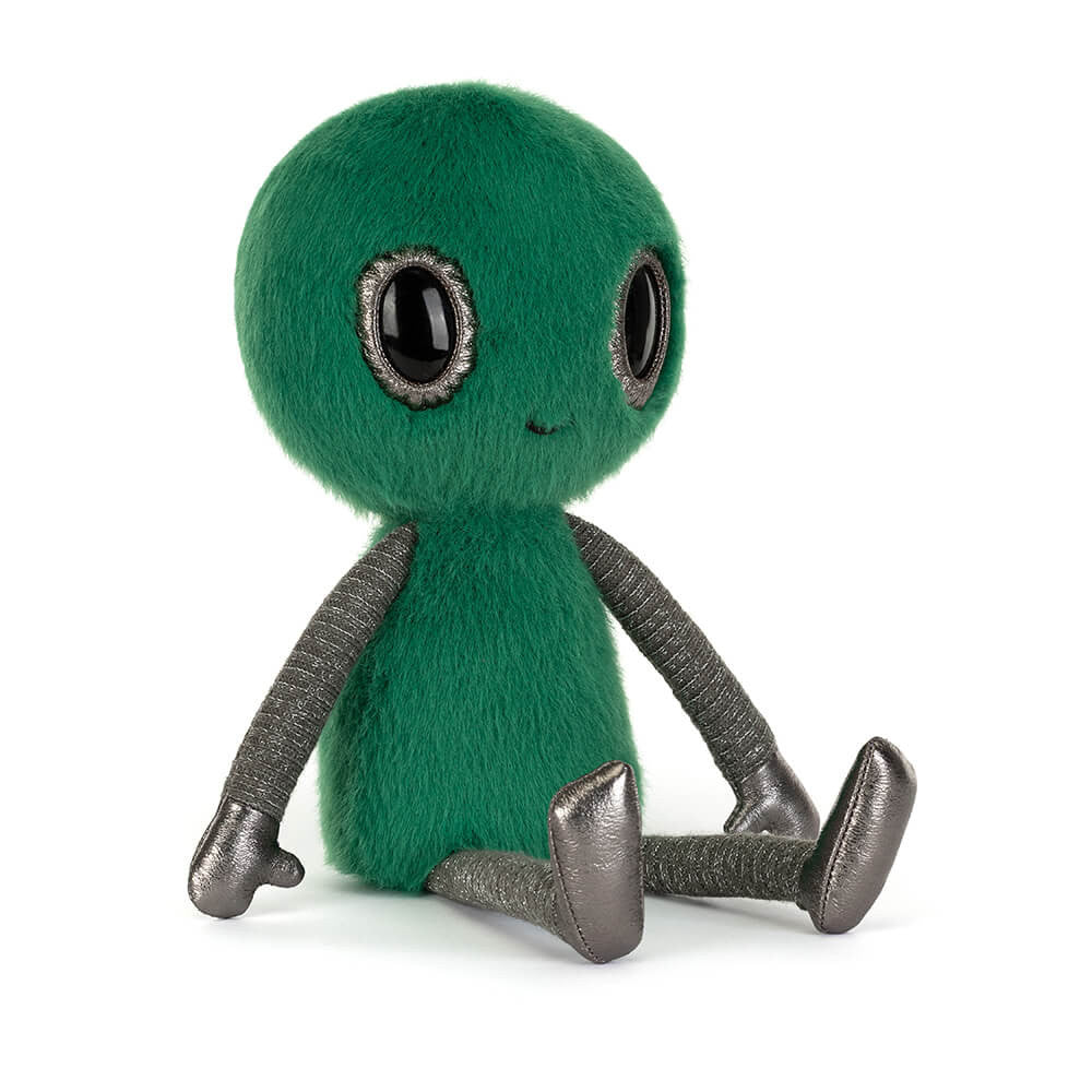 front view of Zyllan Alien Plush Toy