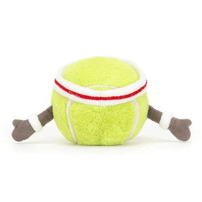 back view of Amuseables Sports Tennis Ball Plush Toy