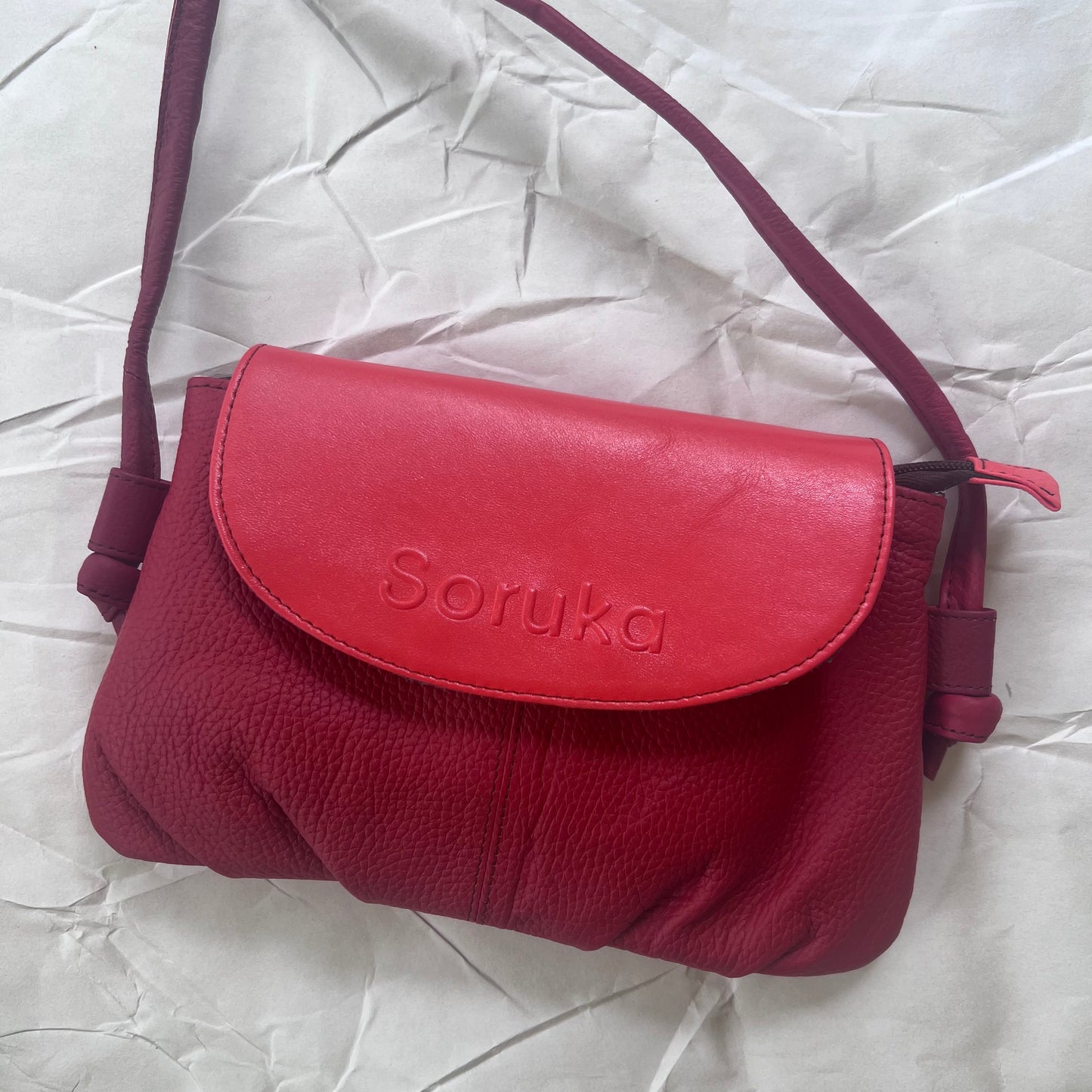 berry Gianna Crossbody Purse without tab