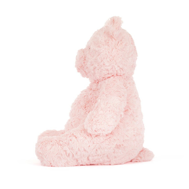 side view of Leola Bear Large Plush Toy