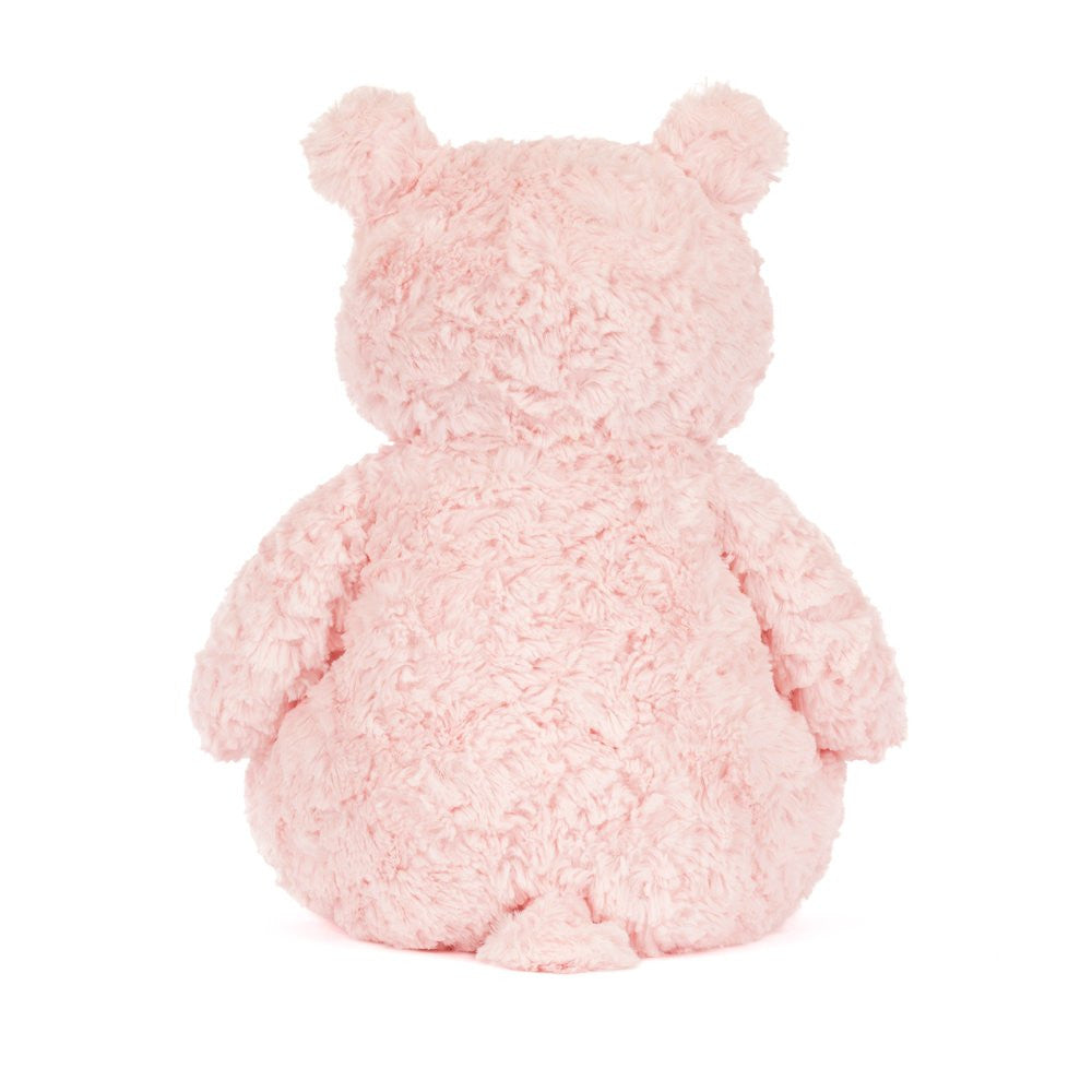 back view of Leola Bear Large Plush Toy