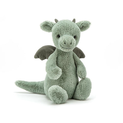 Bashful dragon plush toy.