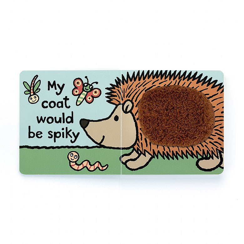 inside page of If I Were a Hedgehog Board Book.