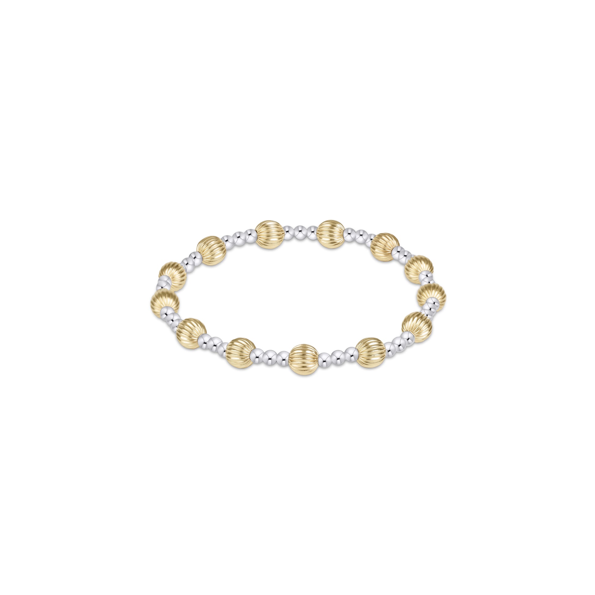 Extends Dignity Sincerity 6mm Bracelet, Mixed Metal on a white background