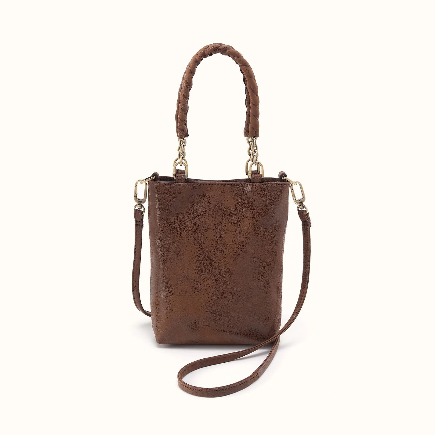 front view of the tennessee mini bag in the color mocha