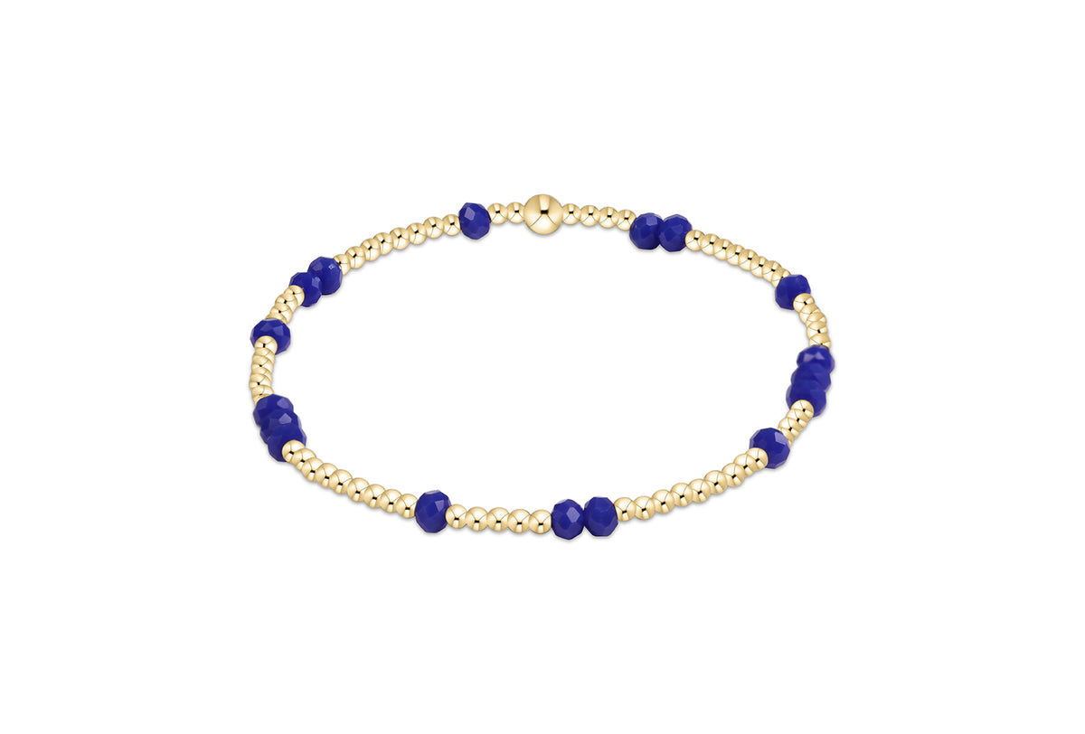Gameday Flirty Hope Unwritten Bracelet in Blue