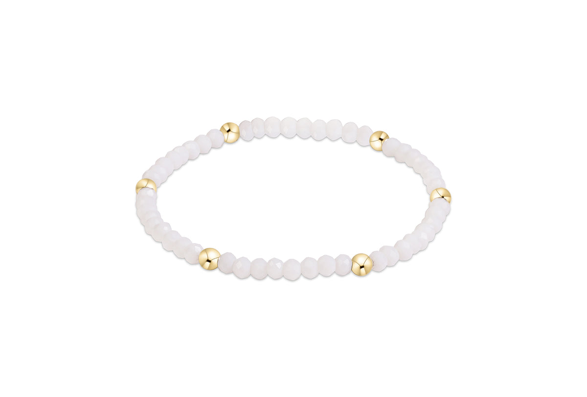 Gameday Flirty Presence Bracelet in White