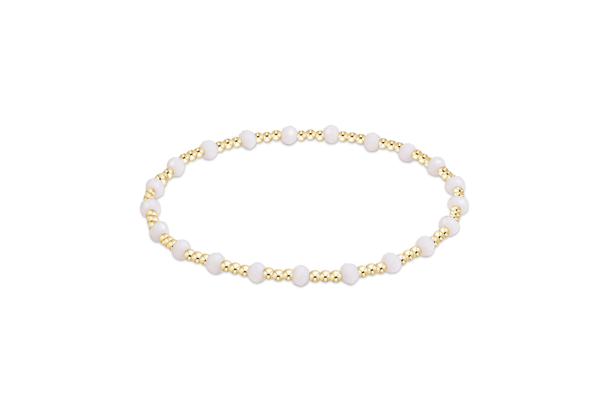 Gameday Flirty Sincerity Bracelet in White